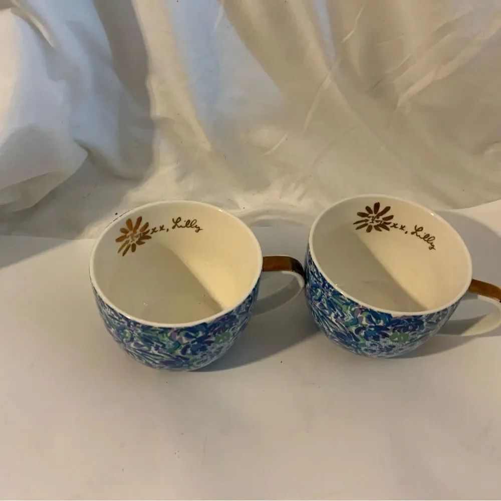 Lilly Pulitzer Set of 2 12 oz Mugs